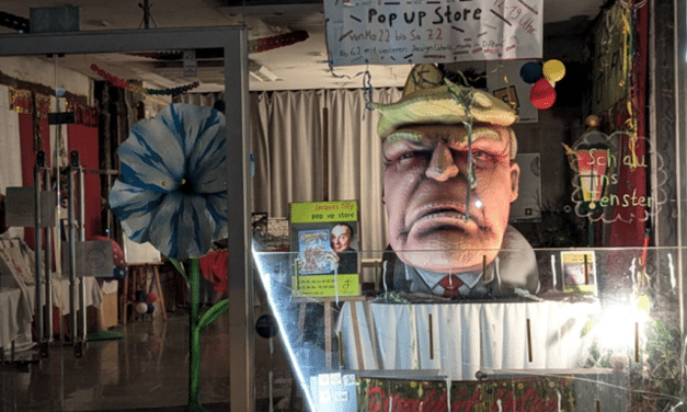 Pop-up-Aktion setzte Farbakzent auf der nördlichen Friedrichstraße