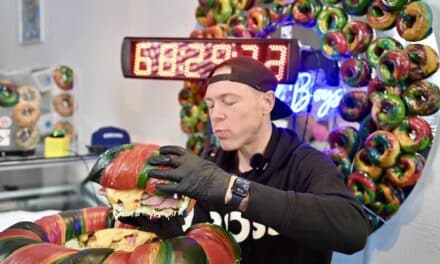 Düsseldorf und der 20-Kilo-Bagel: Wenn Streetfood Schwergewicht wird