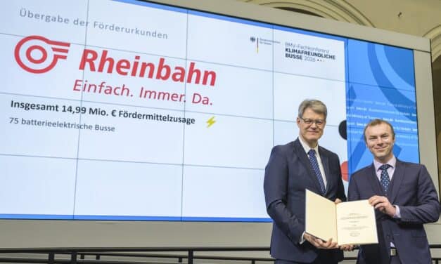 Anschub für die Mobilitätswende: Rheinbahn erhält 15 Millionen Euro für 75 Elektrobusse