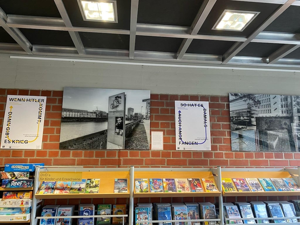 Die Mahn- und Gedenkstätte zeigt ab Donnerstag, 19. Februar 2026, in den Räumen der Garather Stadtteilbibliothek © Mahn- und Gedentstätte