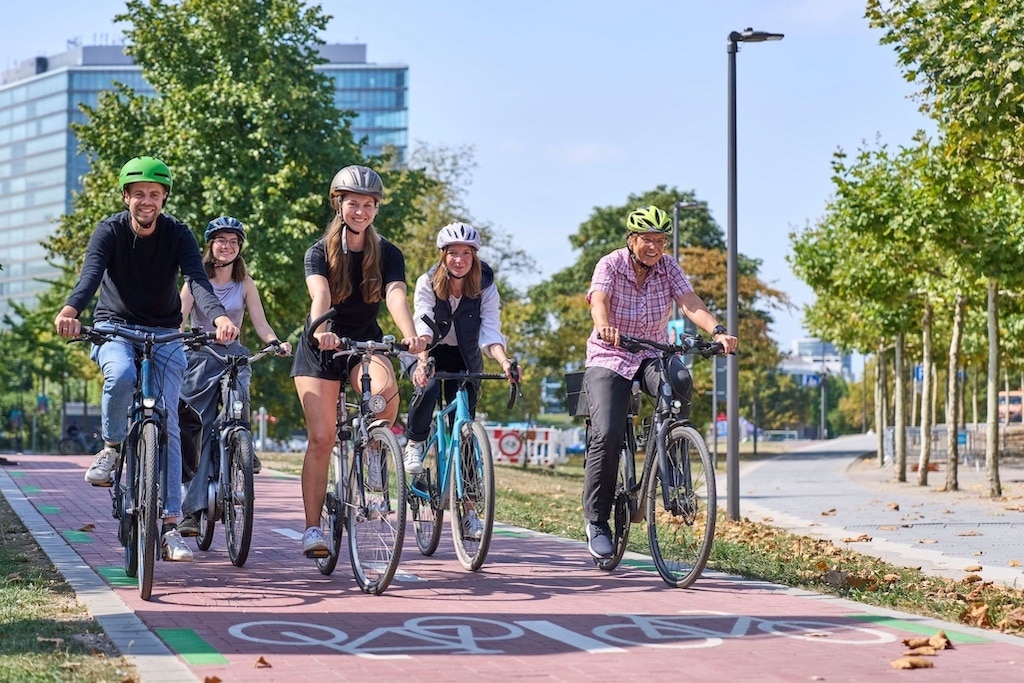 Stadtradeln in Düsseldorf ©&nbsp;Landeshauptstadt Düsseldorf/Claus Langer 