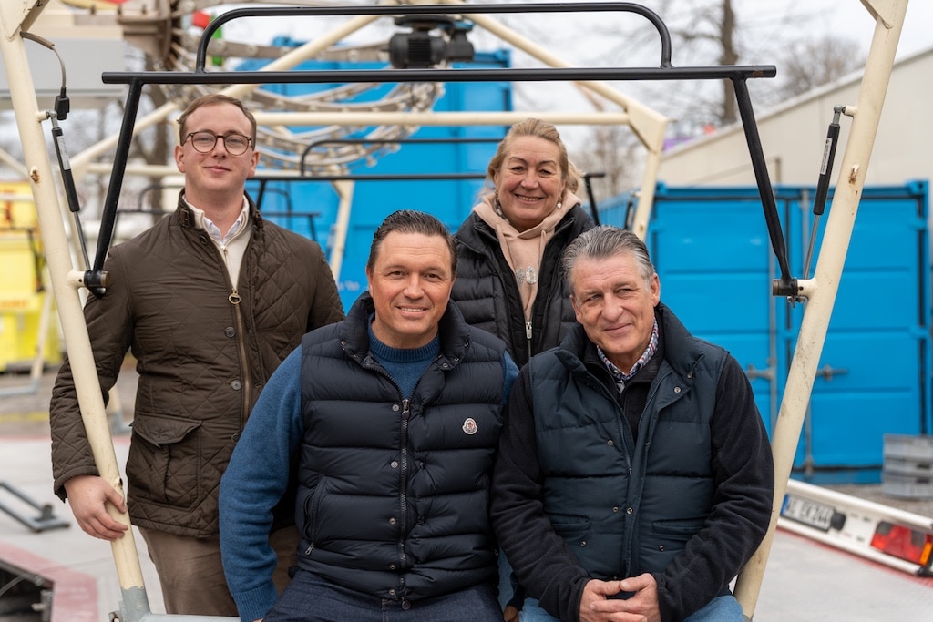 (v.l.) Oliver Wilmering, Norbert Fellerhoff, Ralf Malfertheiner und Konstanze Schmelter © LB / Olaf Oidtmann