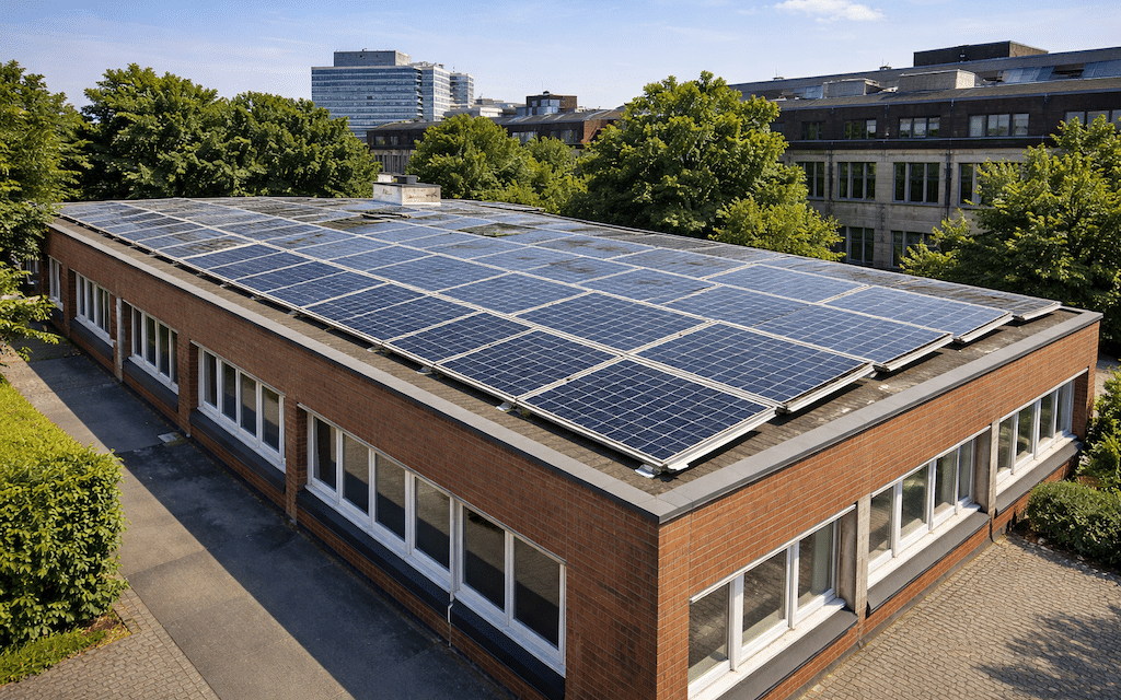 Düsseldorfs Dächer liefern Strom – Stadt startet Modell für mehr Eigenverbrauch