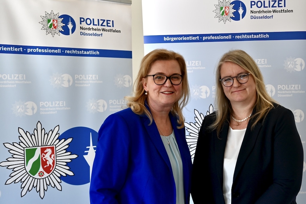 Polizeipräsidentin Miriam Braun und LKDin Annette Henning © Lokalbüro