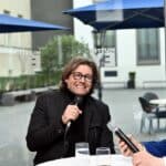 Dirk Geuer begeistert beim 26. Kaffee-Klatsch im Mutter Ey Kunst Kaffee
