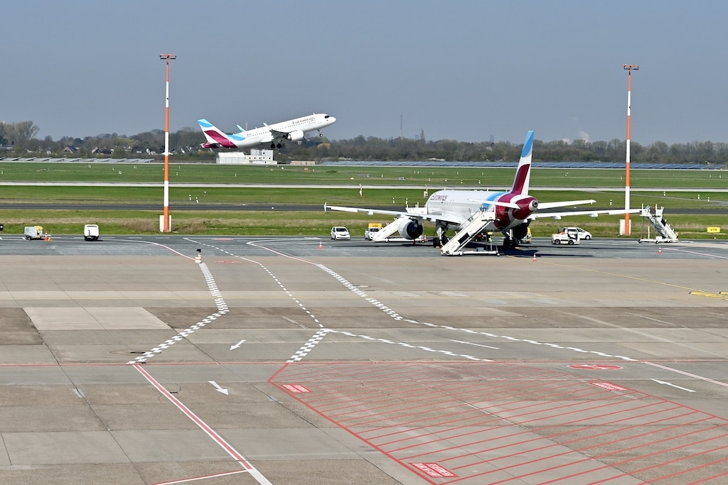 Der fLughafen ist für den Osterverkehr gerüstet © Lokalbüro