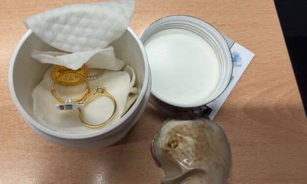 Goldringe in Cremedose entdeckt – Zoll leitet Verfahren ein