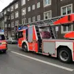 Wohnungsbrand in einem Mehrfamilienhaus