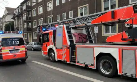 Wohnungsbrand in einem Mehrfamilienhaus
