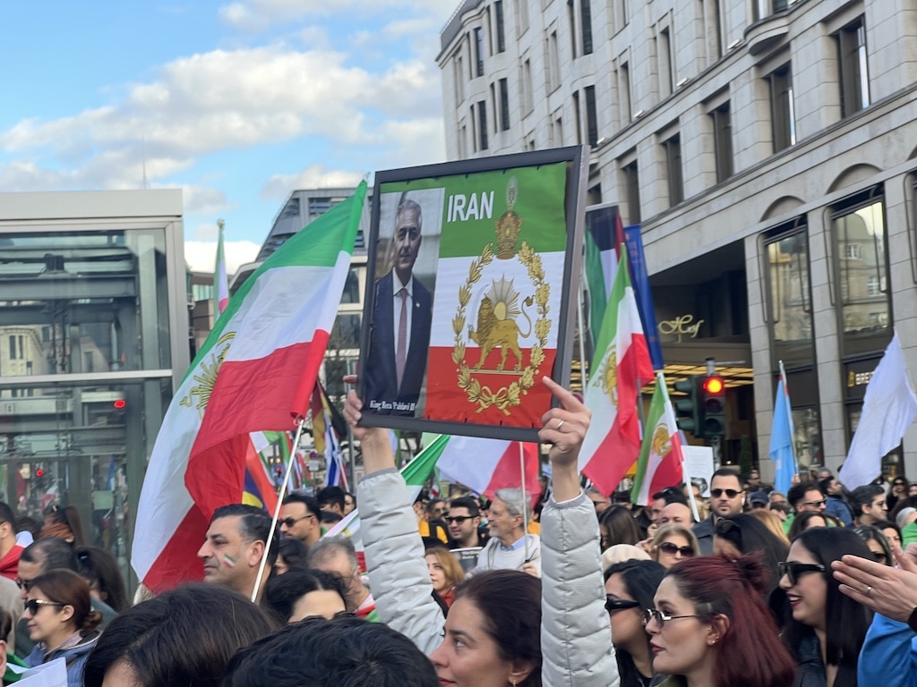 Archiv Iran Demo Düsseldorf © Lokalbüro