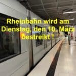 Warnstreik legt Rheinbahn am Dienstag lahm