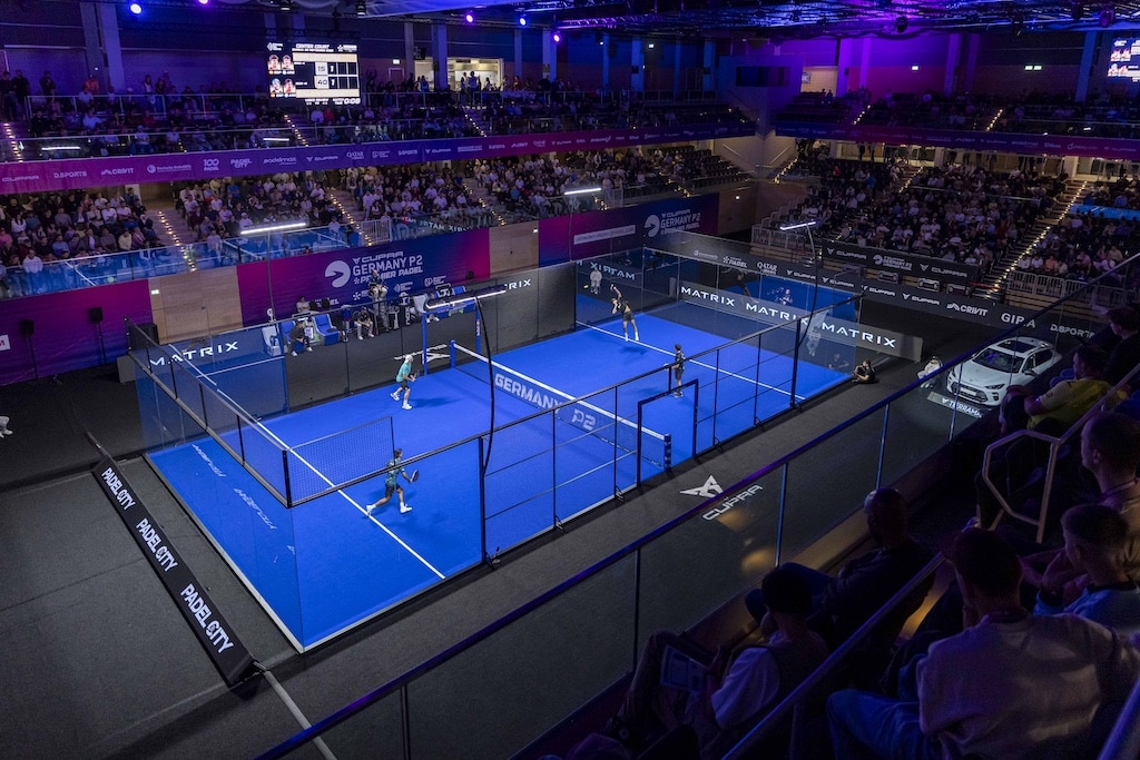 CUPRA Germany Premier Padel P2 am 28.09.2025, Düsseldorf. © D.SPORTS/Kenny Beele