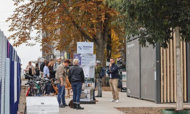 Neue Mobilitätsstation an der Scheibenstraße geht in Betrieb