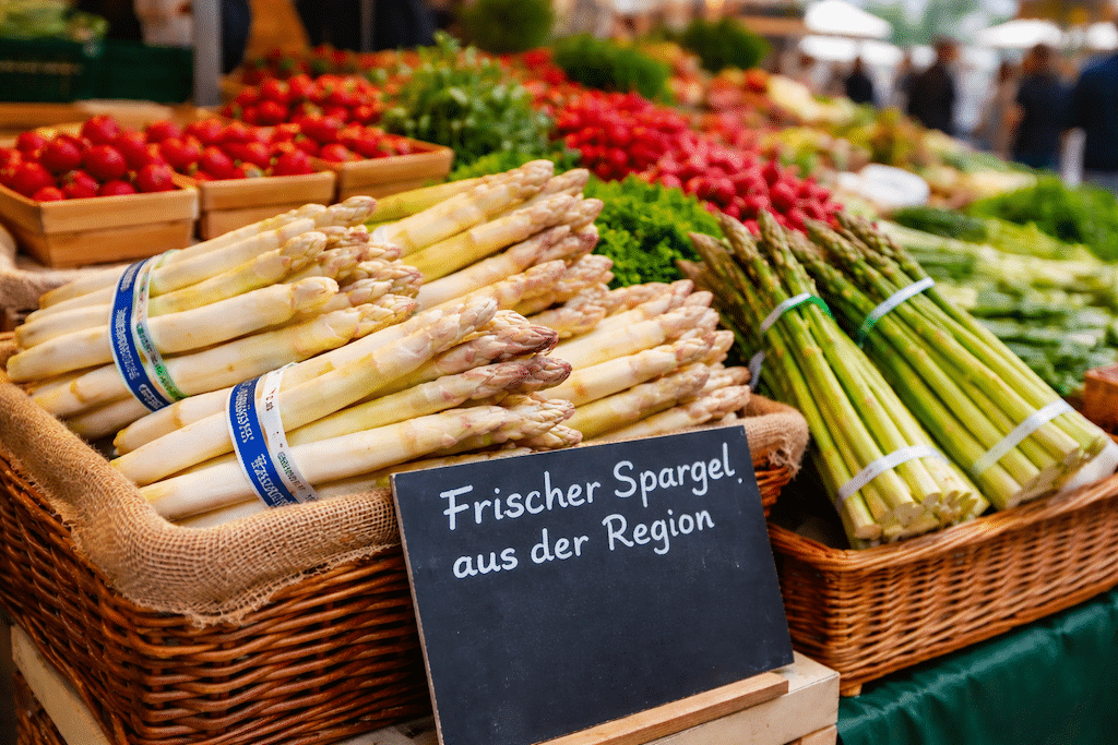Symbolbild Spargelangebot