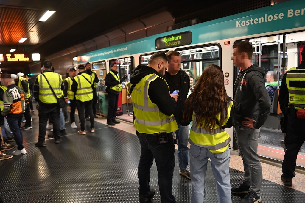 Nacht der Kontrollen bei der Rheinbahn © Lokalbüro