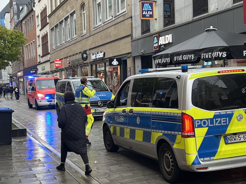 Großer Polizeieinsatz in der Altstadt © Lokalbüro