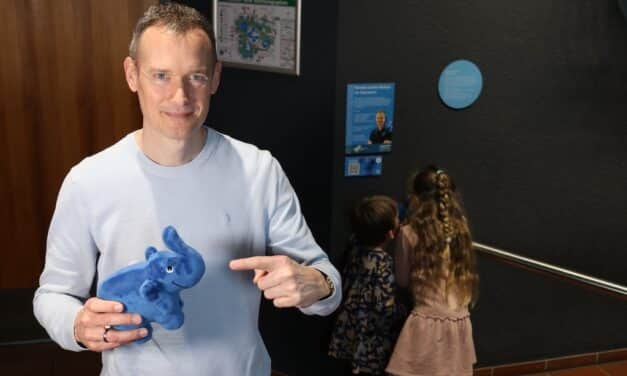 Blaue Elefanten führen durch Kinderrechte – Rallye im Aquazoo gestartet
