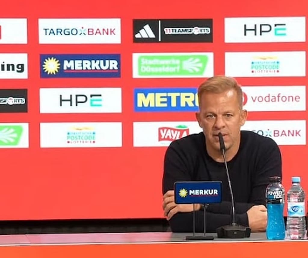 Markus Anfang Foto: Screenshot PK F95 am 6.10.2025 über youtube