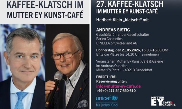 Kaffee-Klatsch am 22. Mai: Heribert Klein im Gespräch mit Andreas Sistig über Kosmetik und&nbsp;Haut