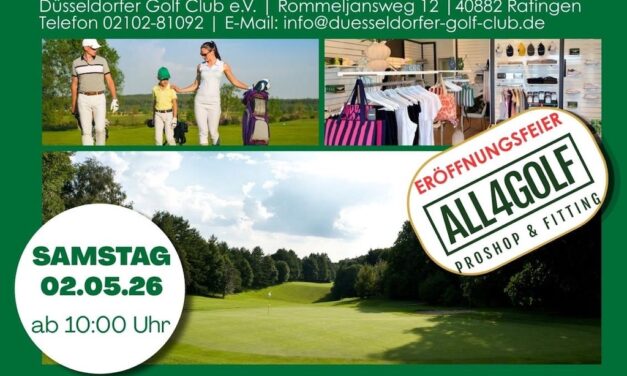 Tag der offenen Tür: Düsseldorfer Golf Club öffnet seine Anlage für&nbsp;alle