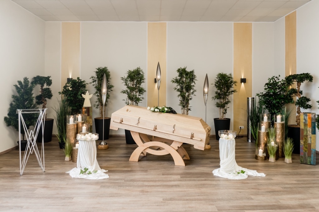 " Raum des Abschieds"