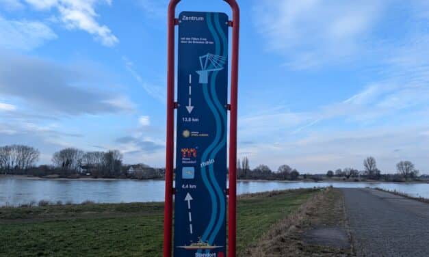 Noch fährt die Rheinfähre nicht