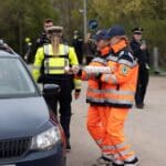 Bunte Eier für vorbildliches Verhalten im Straßenverkehr