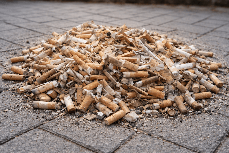 Zigarettenkippen