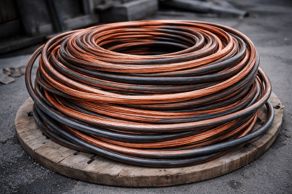 Symbolbild Kupferkabel