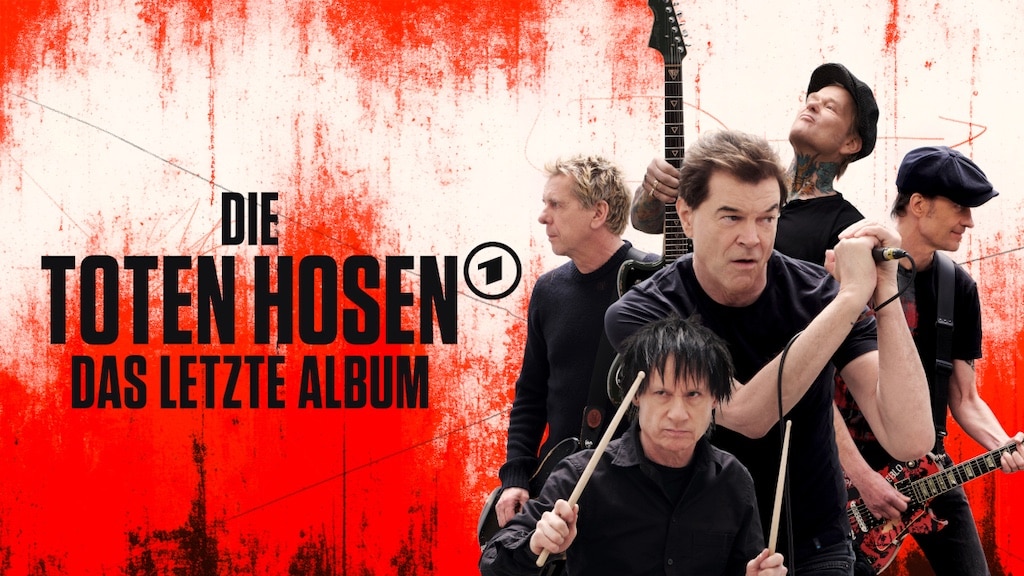 Keyvisual: Die Toten Hosen: Breiti, Andi, Campino, Vom und Kuddel.© SWR/Robert Eikelpoth/Design Dirk Rudolph, 