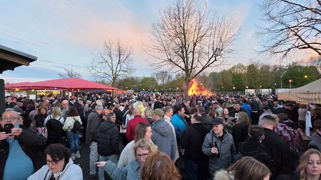 Osterfeuer 2026 in Düsseldorf Bilk © St. Seb. Schützenverein Bilk