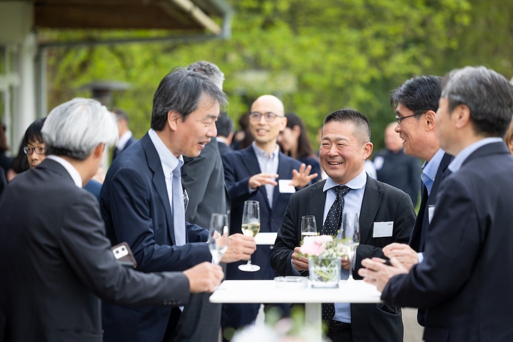 Gute Stimmung beim Kirschblütenfest an der Düsseldorfer Galopprennbahn. © Landeshauptstadt Düsseldorf/Meike Schrömbgens