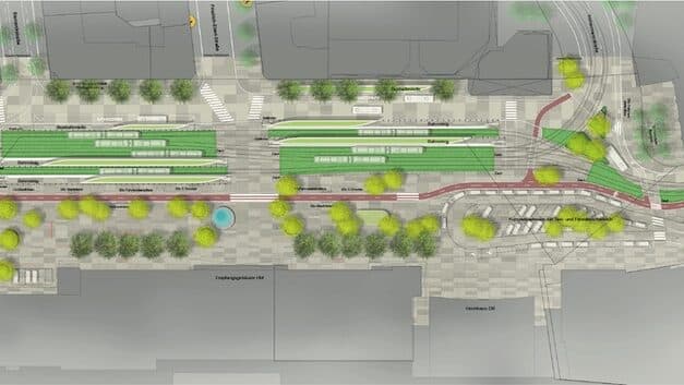 Düsseldorfs Hauptbahnhof bekommt ein neues Gesicht