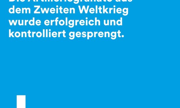 Update: Bombe entschärft