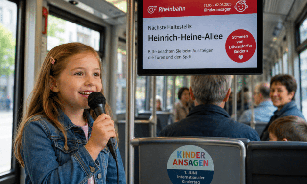 Kleine Stimmen, grosse Wirkung: Rheinbahn bringt Kinderansagen zurück