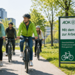 AOK-Aktion „Mit dem Rad zur Arbeit“ startet in Düsseldorf