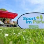 Großer Andrang zum Start von „Sport im Park“ im Rheinpark Golzheim