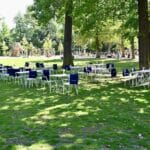 Außtenterrasse im Hofgarten ist wieder geöffnet