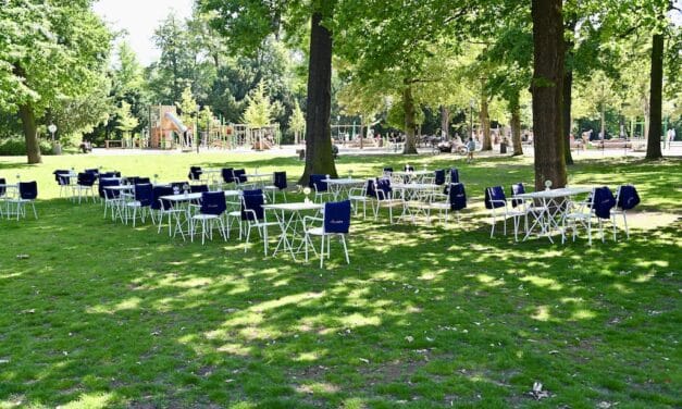 Außtenterrasse im Hofgarten ist wieder geöffnet
