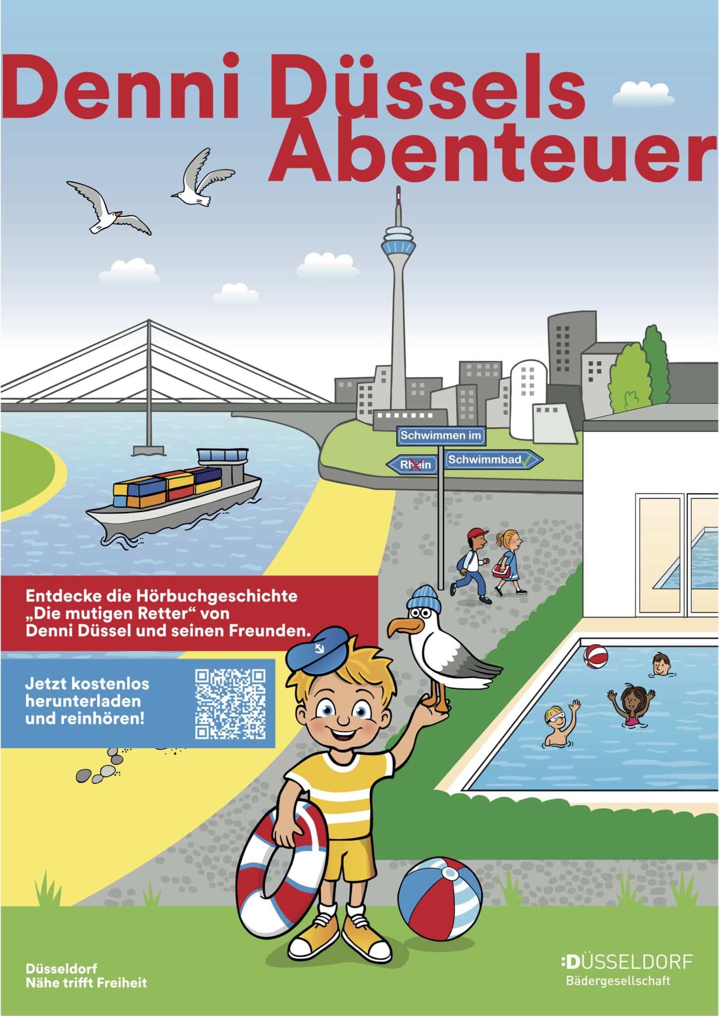 DenniDuessel_A1_Mutige Retter_2026 © Bädergesellschaft Düsseldorf mbH