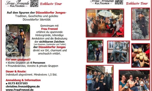 Auf den Spuren der Düsseldorfer Jonges – Eine exklusive Stadttour mit Frau Frenzel
