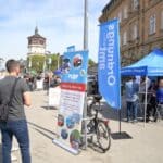Großer Andrang beim Radaktionstag am Rheinufer