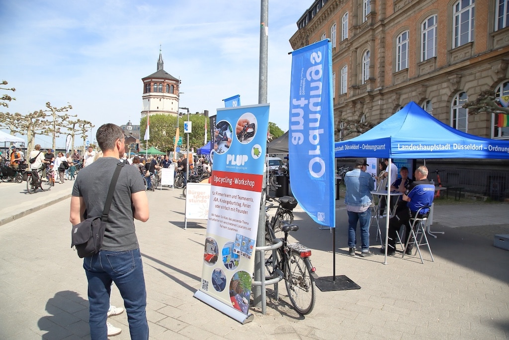 „Radaktivtag in Düsseldorf mit zahlreichen Angeboten für Fahrradbegeisterte“ © Dirk Schmidt