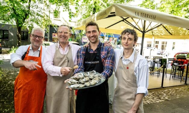 Feinkostladen Chez Olivier in Flingern bekommt eine Terrasse