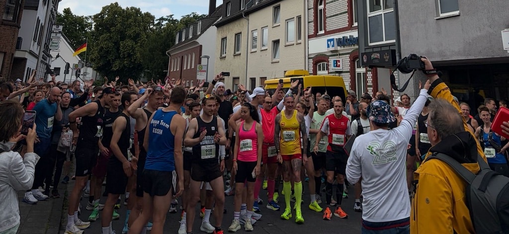 Himmelgeister Brückenlauf (THB). Foto; Himmelgeister Brückenlauf (THB).