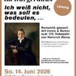 Uwe Florin liest aus Heinrich Heine