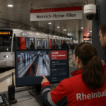 Rheinbahn testet KI-Kameras zur Rheinkirmes
