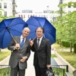 Japanische Delegation aus Kobe besucht das Düsseldorfer Andreas Quartier
