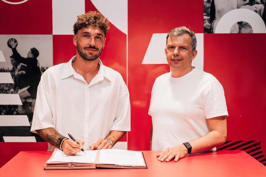 Fabian Schleusener und Samir Arabi © Fortuna Düsseldorf