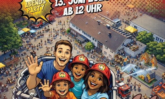 Feuerwehrfest in Unterbach: Tag der offenen Tür mit Schauübungen, Tombola und Familienprogramm